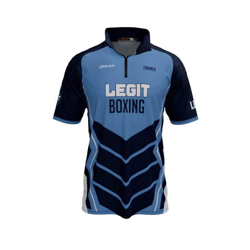 Collared Shirts Gamer QTR Zip Short Sleeve. (x 4)