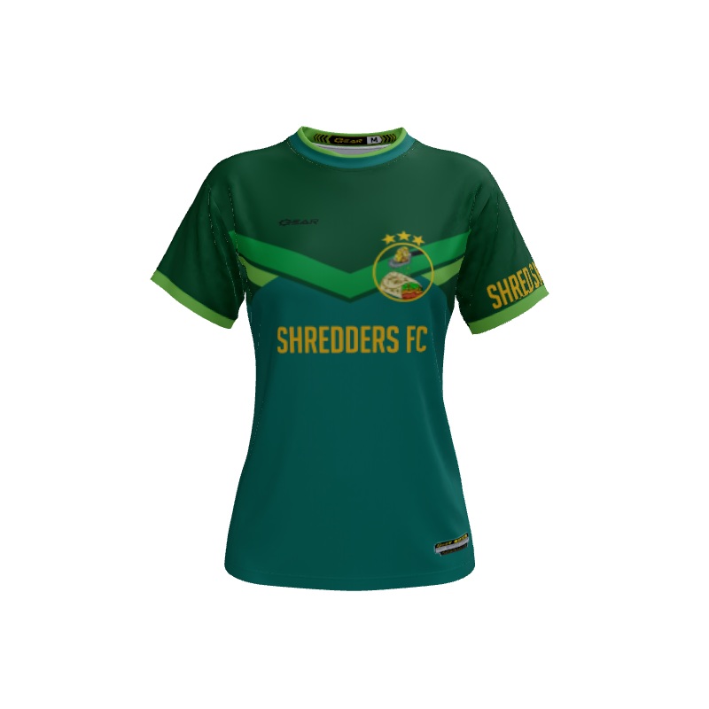 Ladies Custom Jerseys Chev Crew Neck ECO Ladies Jerseys. (x 13)