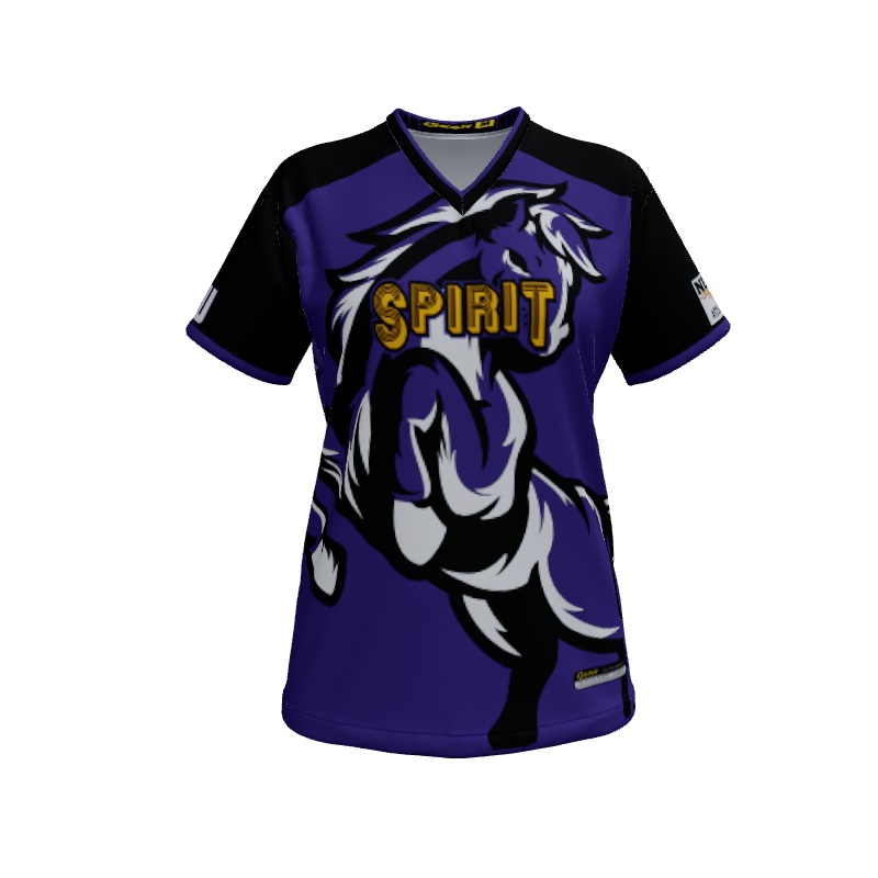 Ladies Custom Jerseys Mustang Womens VNeck Jersey 2.0. (x 12)