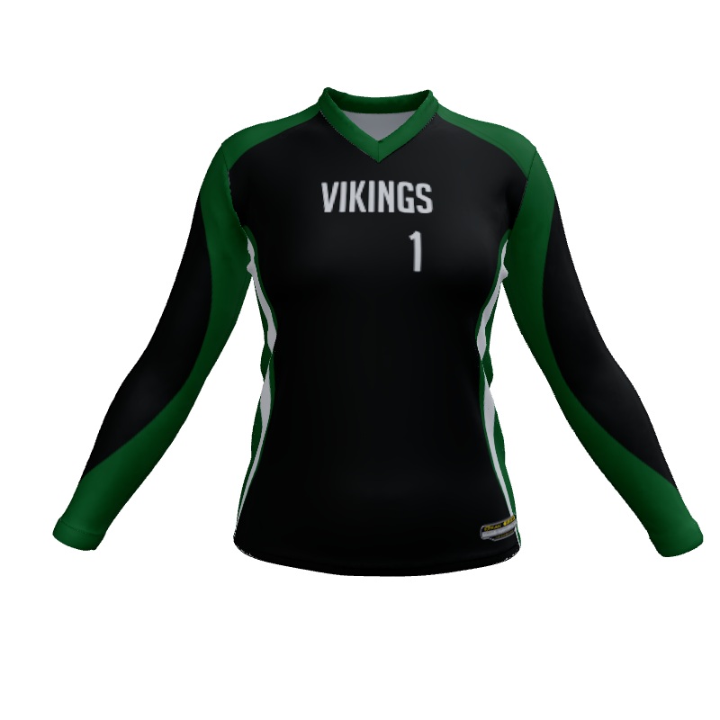 Ladies Custom Jerseys Oasis Womens Volleyball Jersey. (x 65)