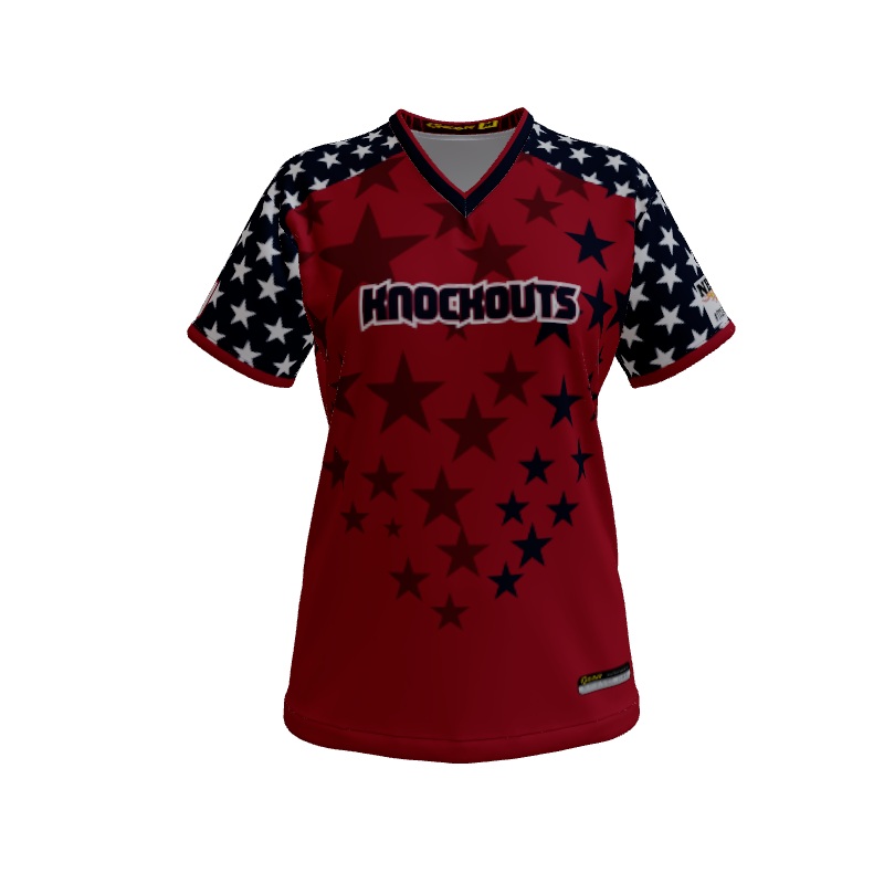 Ladies Custom Jerseys Pride Ladies Stars & Stripes. (x 13)