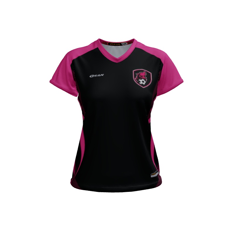 Ladies Custom Jerseys Scream 2.0 Ladies V-Neck Cap-Sleeve 2.50. (x 11)