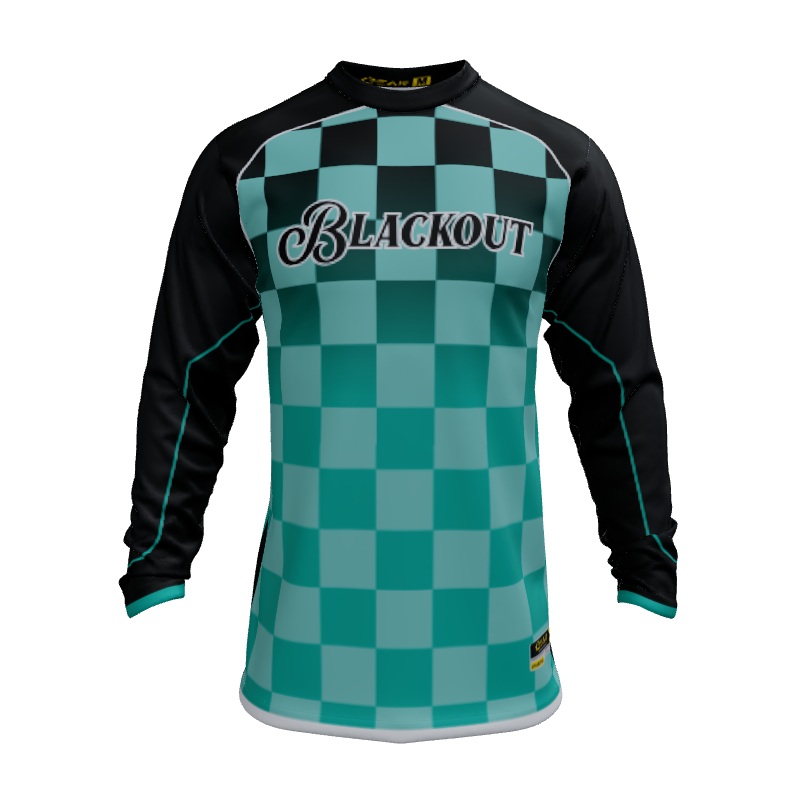 Mens Jerseys LS Checkers Crew Neck Longsleeve Jersey 2.0. (x 1)