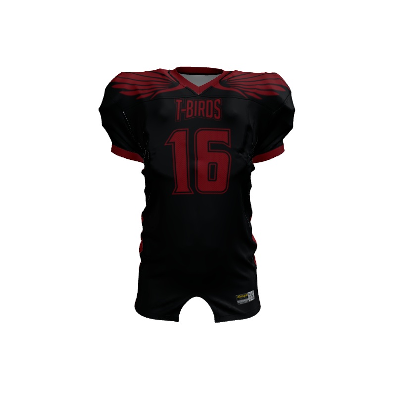 Mens Jerseys Wings 1 Custom Fitted Football Jersey. (x 55)