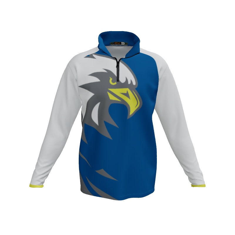 Collared Shirts Eagle QTR Zipped LS. (x 2)