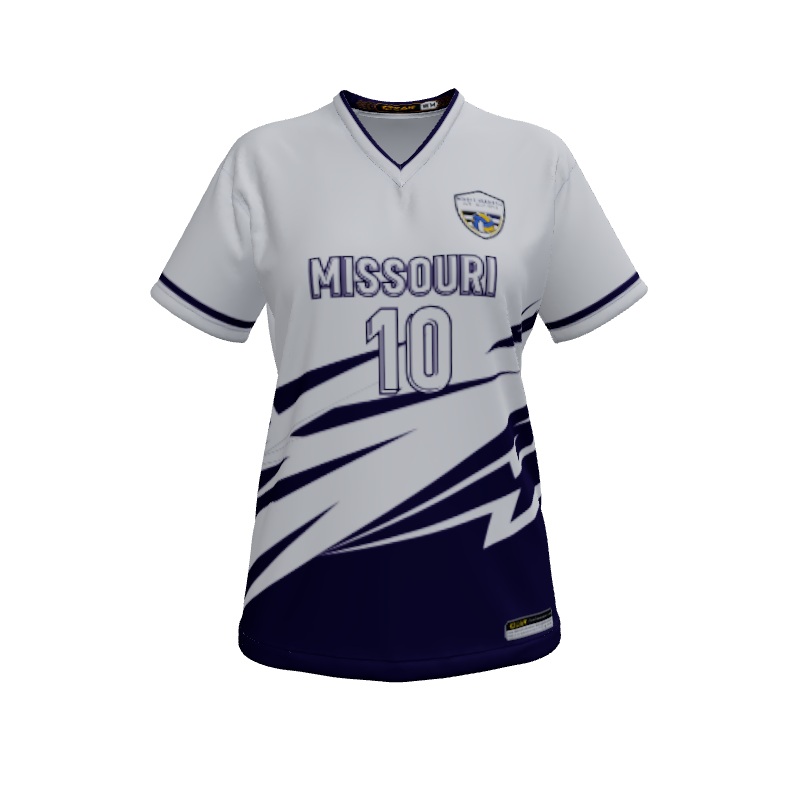 Ladies Custom Jerseys Ninja Ladies V-Neck Short Sleeve 2.50. (x 14)