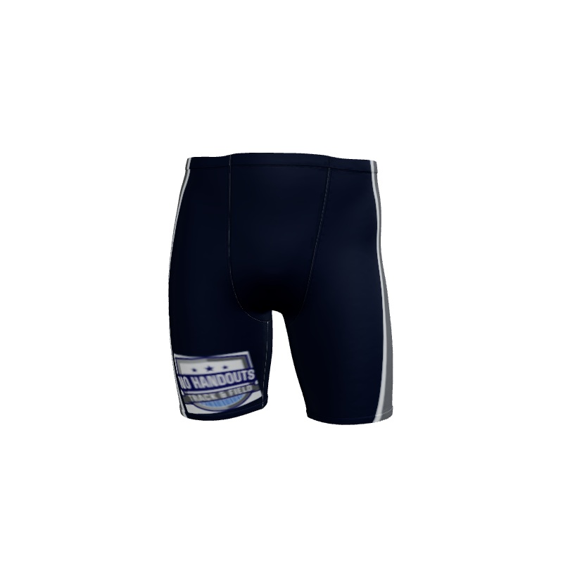 Mens Shorts Side Effects 2 Track Compression Short. (x 1)