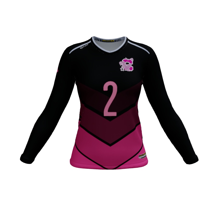 Ladies Custom Jerseys Boost Ladies Long Sleeve Jersey. (x 17)