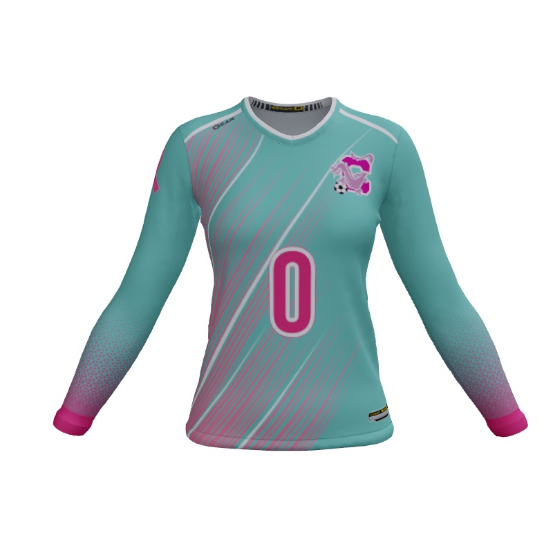 Ladies Custom Jerseys Flash Ladies Long Sleeve Jersey. (x 1)