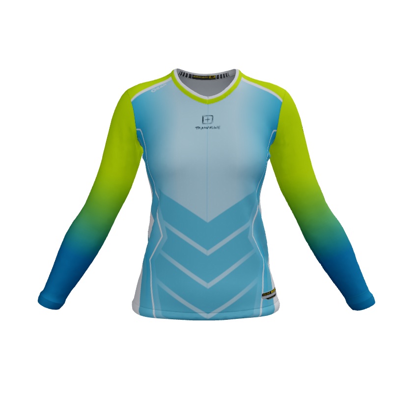 Ladies Custom Jerseys Gamer Ladies Long Sleeve Jersey. (x 1)