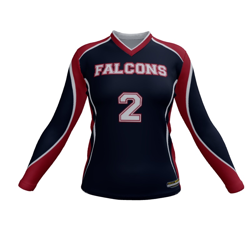 Ladies Custom Jerseys Oasis Womens Volleyball Jersey. (x 11)