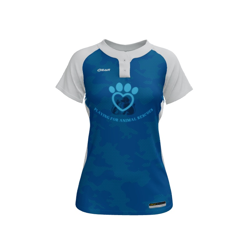 Ladies Custom Jerseys Zero Custom Ladies Premier 2 Button Jersey. (x 1)