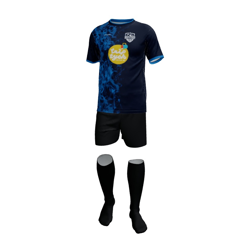 Packages Darkness Quick Turn Soccer Uniform Set. (x 8)