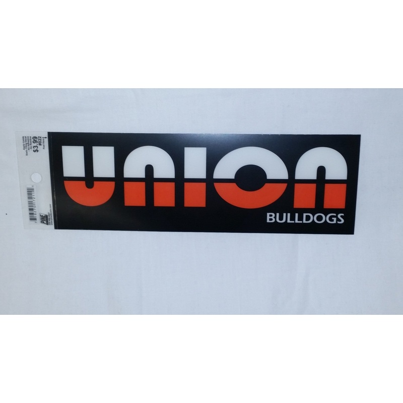 Black Union Bulldogs Cling|Default