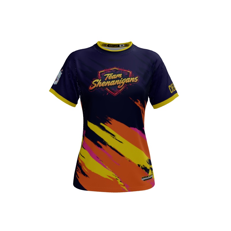 Ladies Custom Jerseys Smear Crew Neck ECO Ladies Jerseys. (x 1)