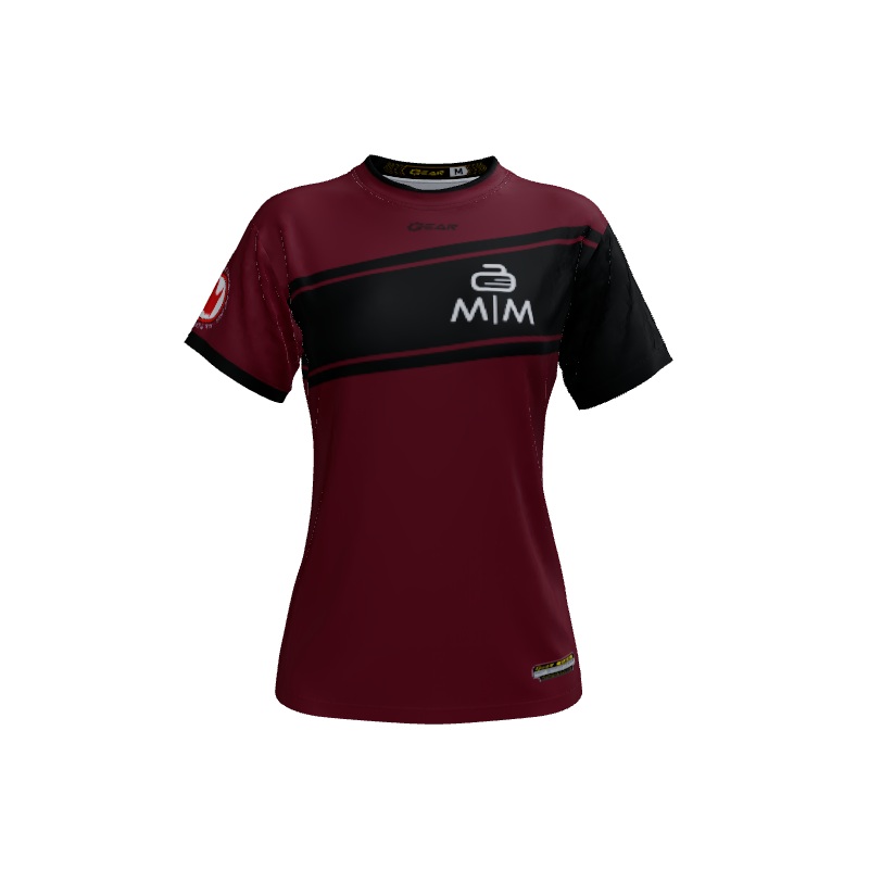 Ladies Custom Jerseys Strip Crew Neck ECO Ladies Jerseys. (x 1)