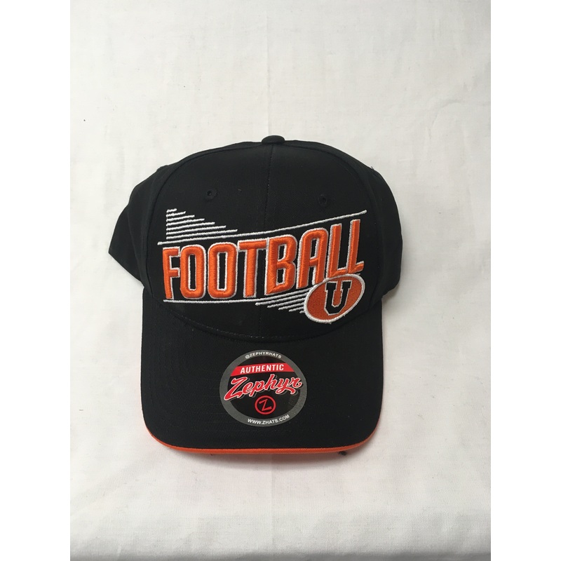 Black Football Z-Hat