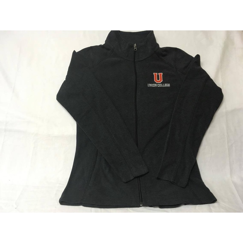 Black Ladies Micro Fleece Jacket
