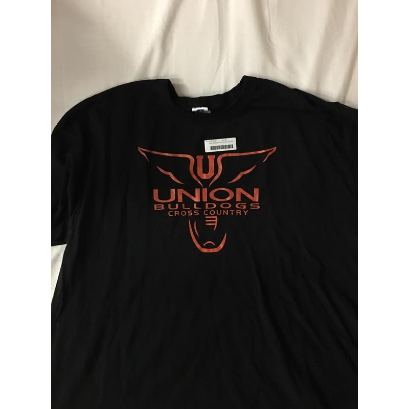 Black & Orange Cross Country Tee