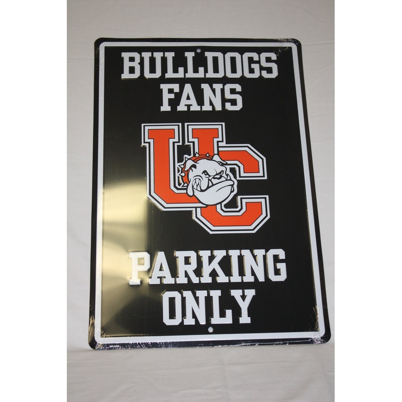 Bulldog Parking Sign