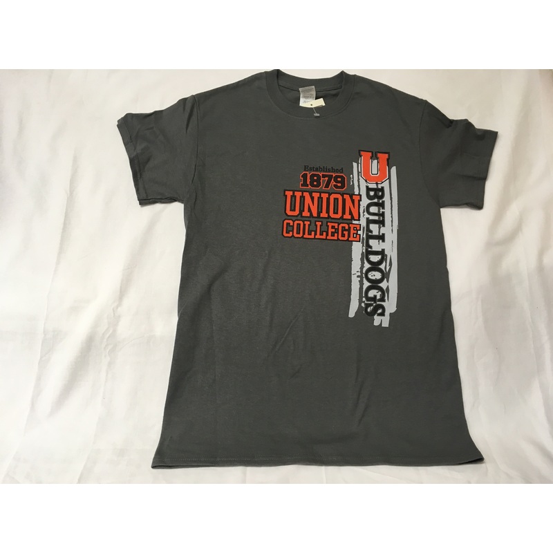 Charcoal Gray Bulldog Tower Tee