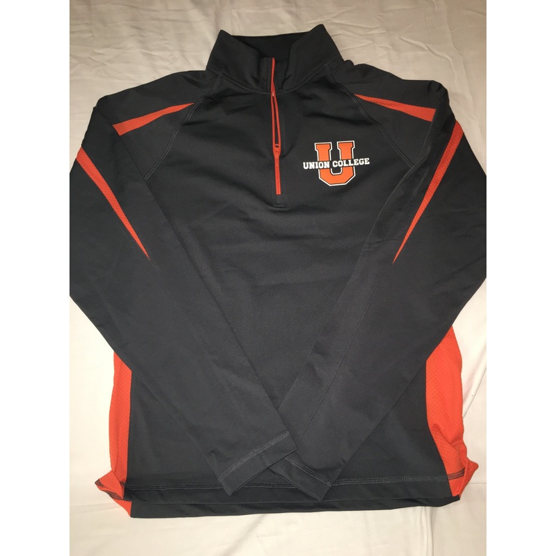Charcoal & Orange Pullover|Small|Medium|Large|XLarge|XXLarge|XXXLarge|XXXXLarge