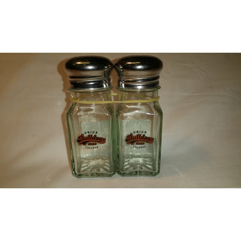 Clear Union Bulldogs Salt and Pepper Shakers-Set of 2
