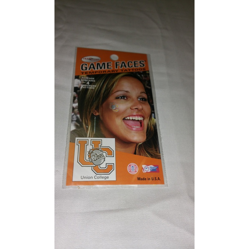 Game Faces Temporary Tattoos