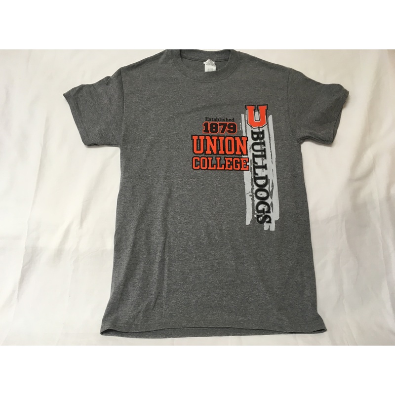 Graphite Bulldog Tower Tee|Small|Medium|Large|XLarge|2XLarge|3XLarge|4XLarge