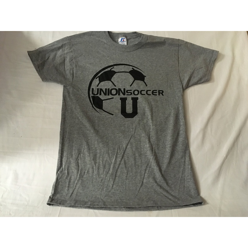 Gray Soccer Oxford Tee|Small|Medium|Large|XLarge|2XLarge|3XLarge