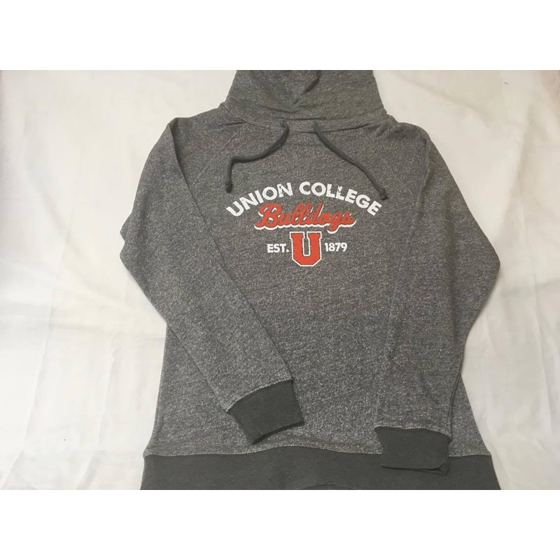 Heather Gray Funnel Neck Pullover