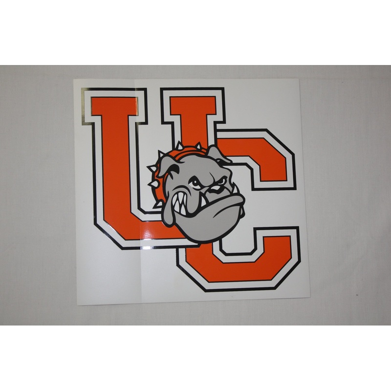 Large UC w/Bulldog Head Sticker