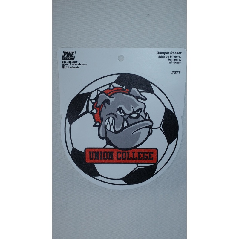 Pine Bulldog Soccer Decal