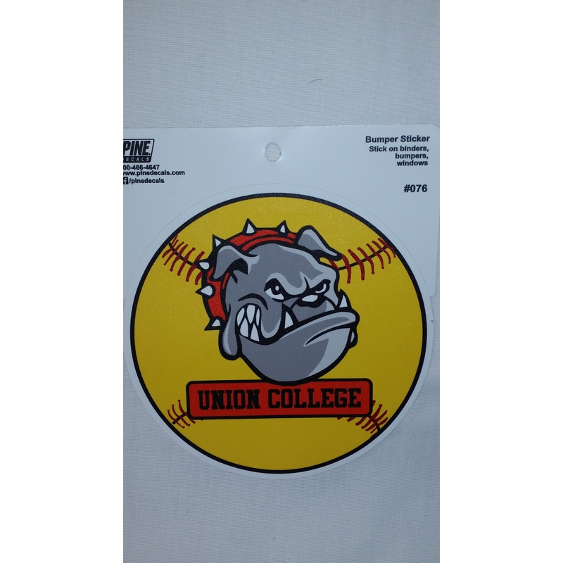 Pine Bulldog Softball Decal