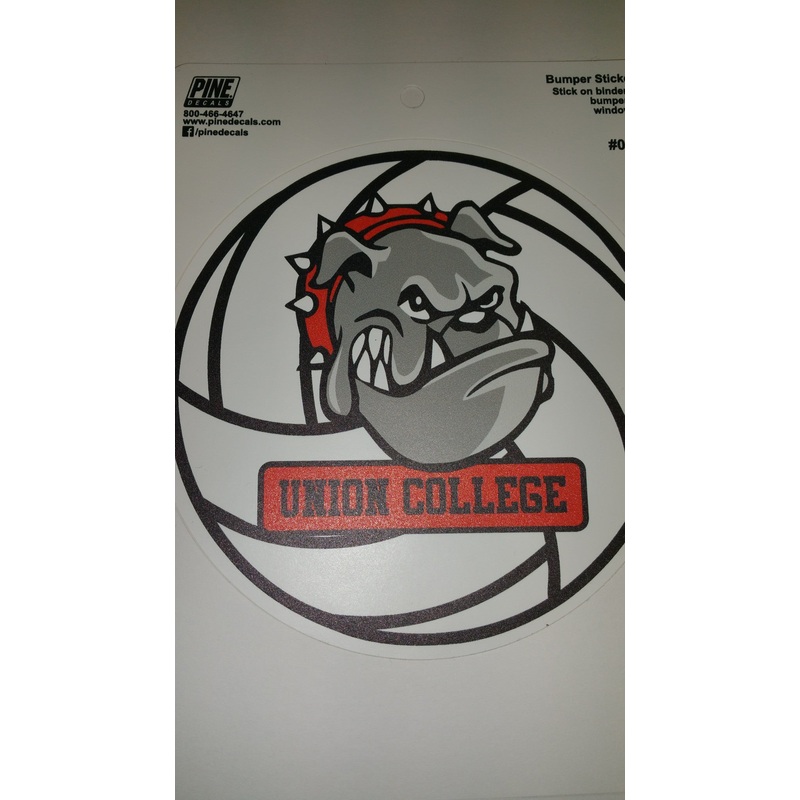 Pine Bulldog Volleyball Decal