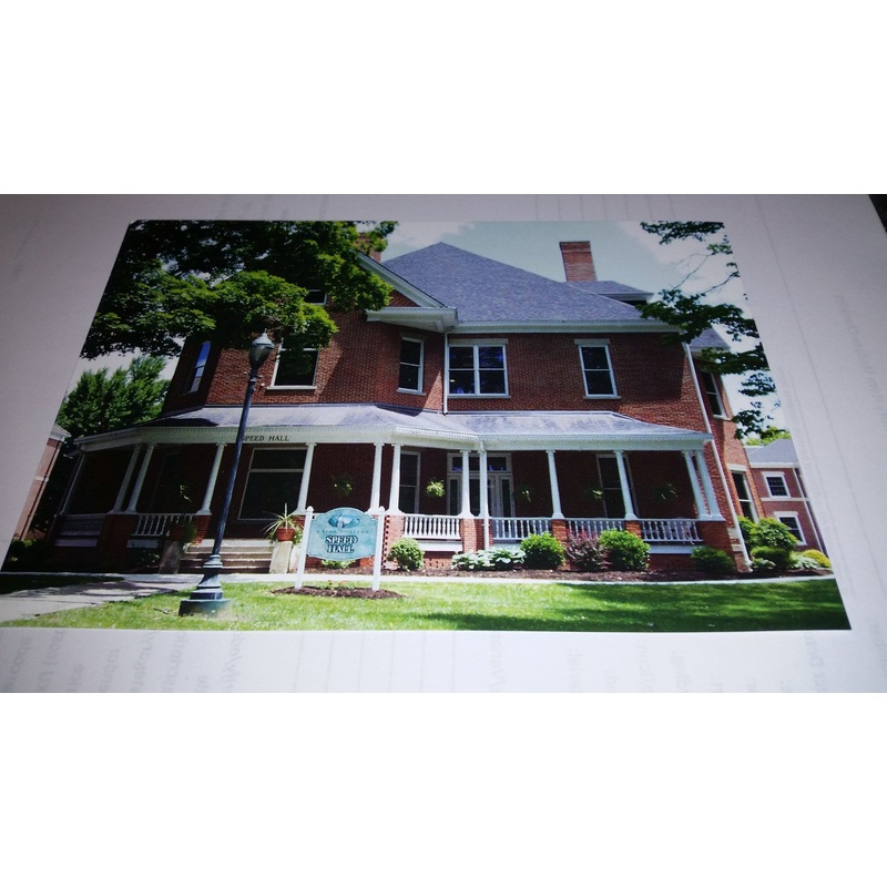 Speed Hall Post Card