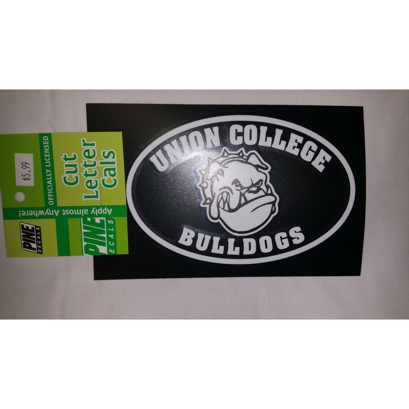 Union College Bulldogs Sticker for Tinted Windows