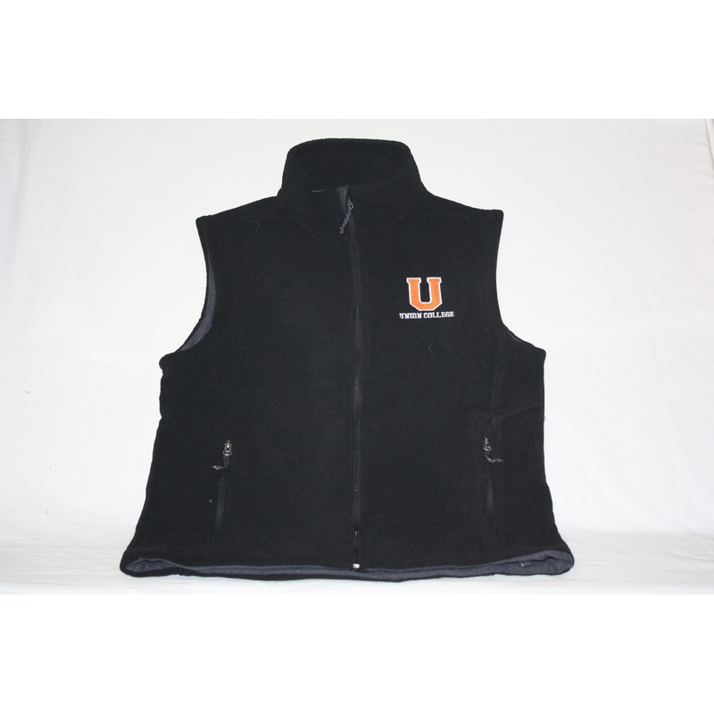 Black Fleece Vest|Small|Medium|Large|XLarge|2XLarge|3XLarge|4XLarge