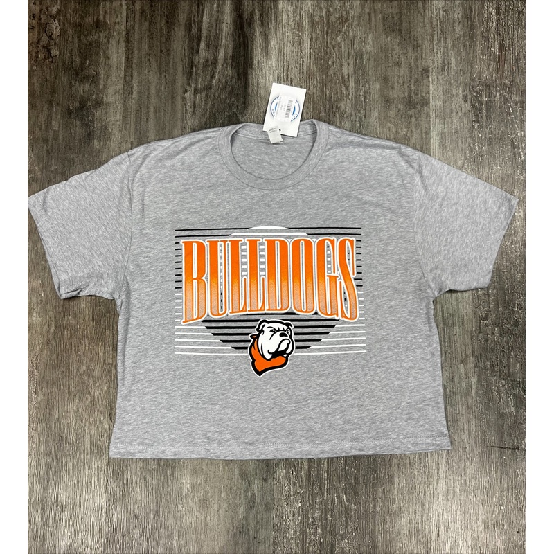 Cropped Bulldog Tee|Small|Medium|Large|XL|2XL