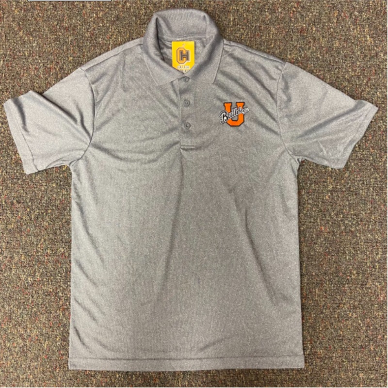 Graphite U Bulldog Polo|Small|Medium|Large|XL|2XL|3XL