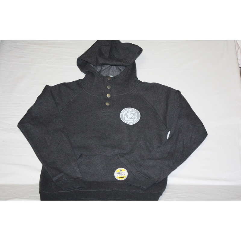 Heather Charcoal Outback Hoodie w/ Circle Logo