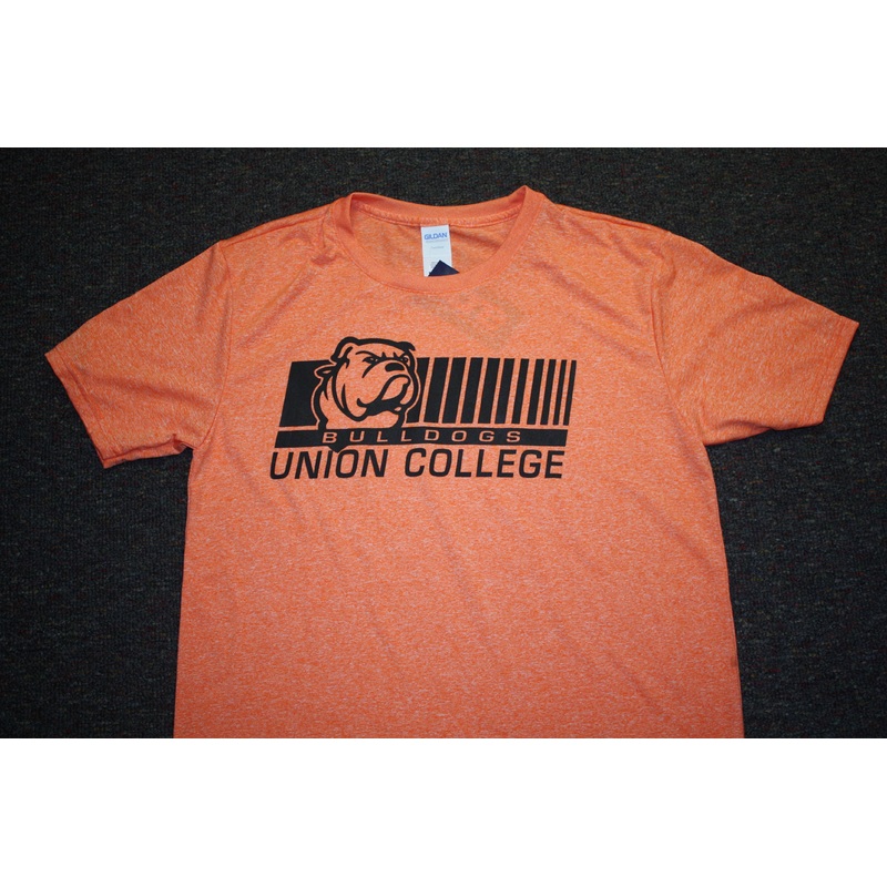 Heather Sport Orange UC Performance Tee