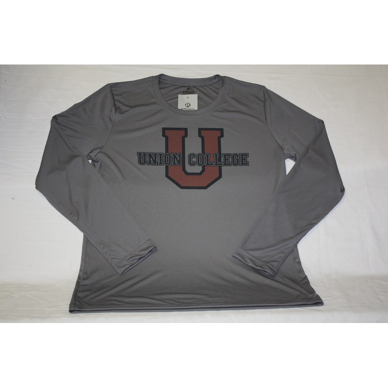 Men’s Graphite Performance L/S U Logo Tee