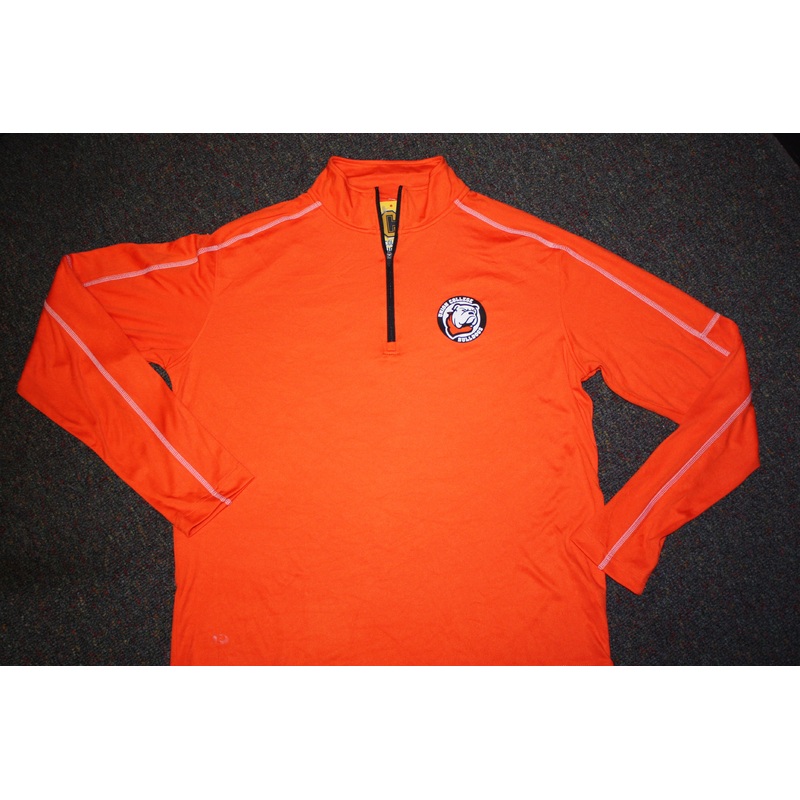 Orange 1/4 Zip Pullover|sm|md|lg|xl|2xl|3xl