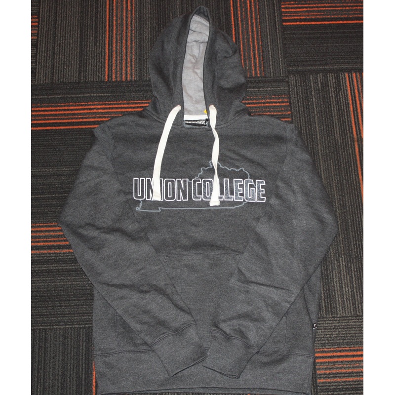 Retro Black Hoodie w/KY Outline