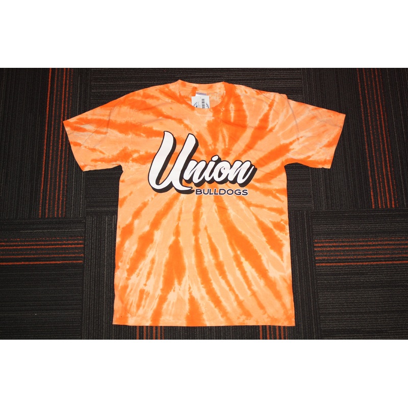 Tie Dye Union Bulldogs Tee|Small|Medium|Large|XLarge|2XLarge