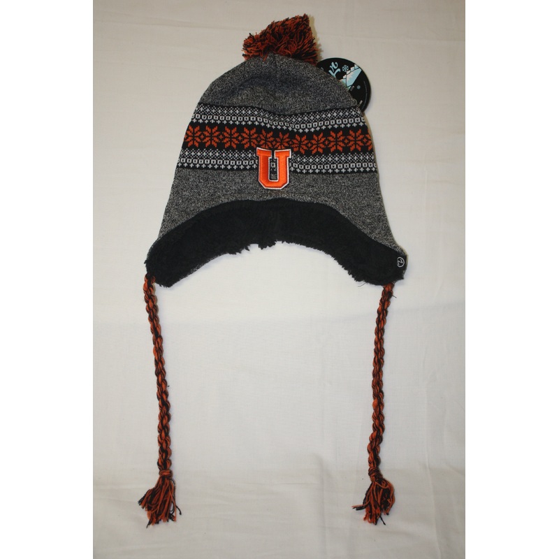 U Logo Pom Pom Toboggan