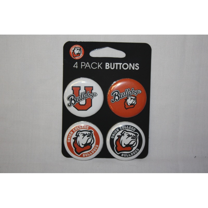 Union College 4 Pack Logo Buttons