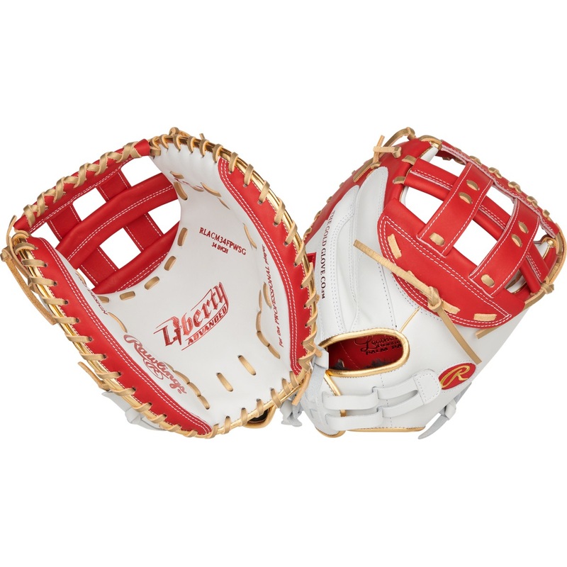 Rawlings Liberty Advanced Colorsync 4.0 RLACM34FPWSG 34 Fastpitch Catchers Mitt
