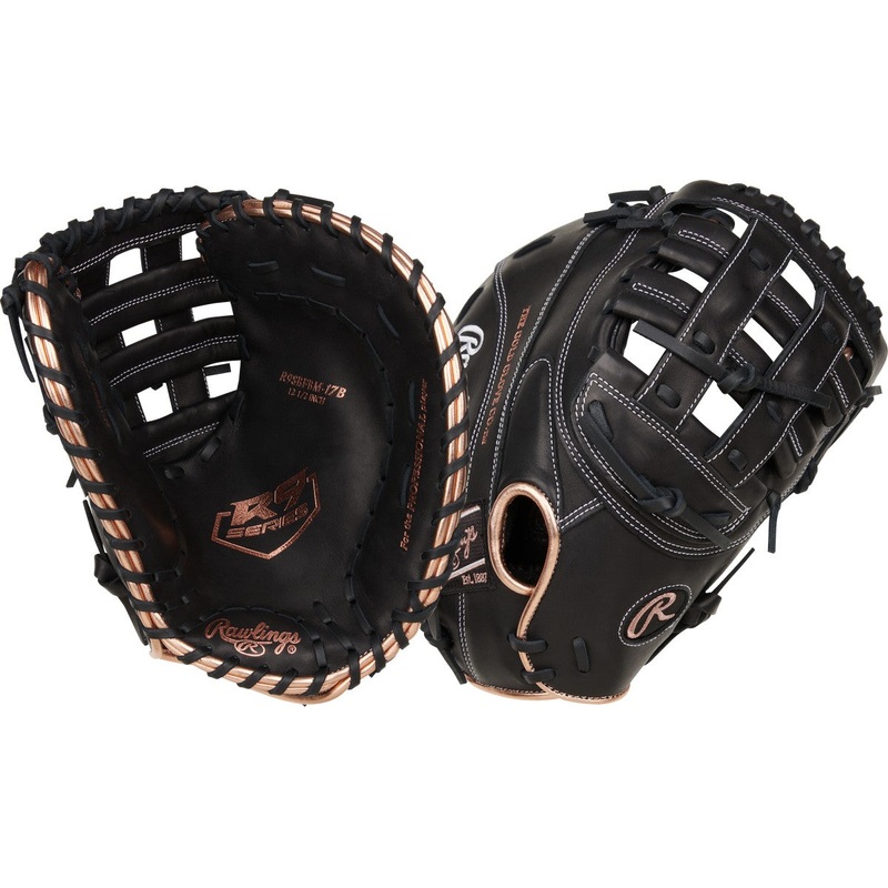 Rawlings R9 RR9SBFBM-17B 12.5 Fastpitch Softball First Base Mitt